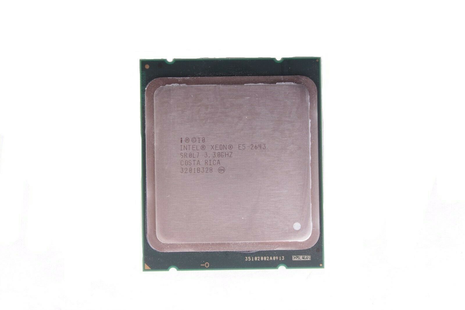 Intel Xeon CPU E5-2643 3.30 GHz 10 MB Cache 4 Core LGA2011 Processor SR0L7