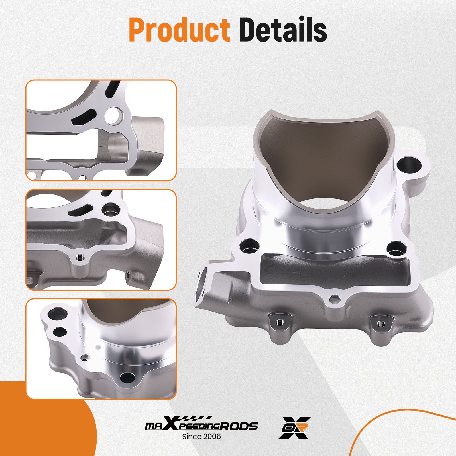 Cylinder Jug Barrel 77mm For Kawasaki KX250F KX 250F 2009-2019 11005-0110