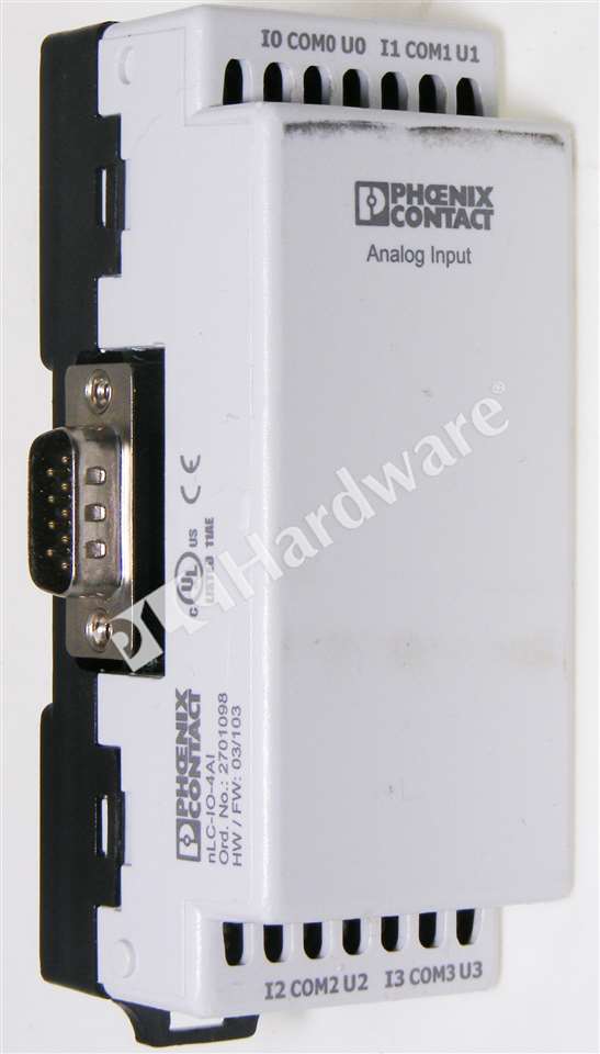 Phoenix Contact NLC-IO-4AI I/O Extension Module for Nanoline Base Unit 4 Inputs