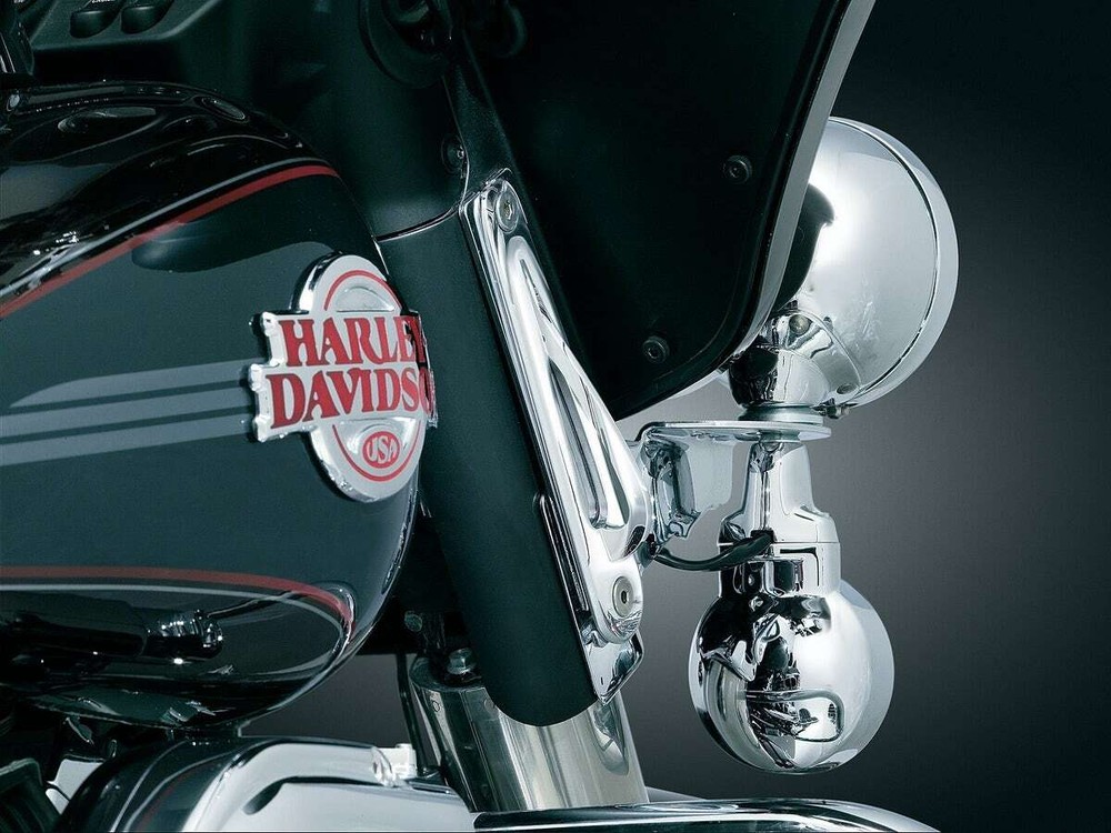 Kuryakyn Teardrop Custom Tie-Down Brackets (pr)