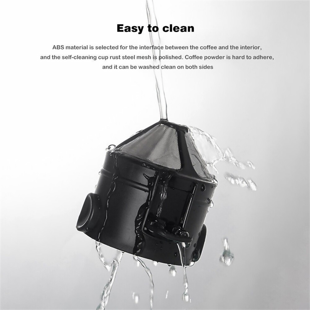 Portable Foldable Coffee Filter Reusable Coffee Funnel Paperless Accessory