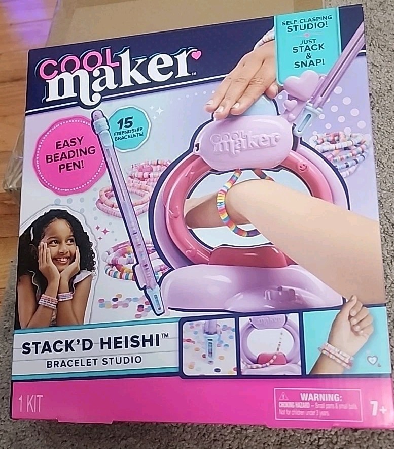 Cool Maker Stack'd Heishi Friendship Bracelet Studio - Spin Master New