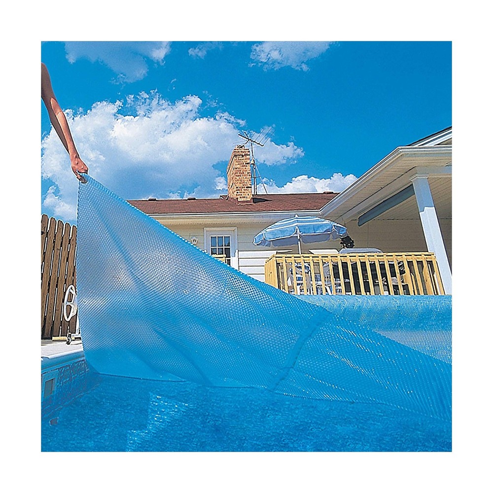 Blue Wave 16-ft x 32-ft Rectangular Pool Solar Blanket - 12-mil Solar Pool Co...