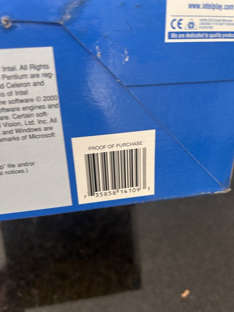 Intel Play QX3+ Computer Microscope Electronics Windows 2000, 98, 98 SE, ME VTG