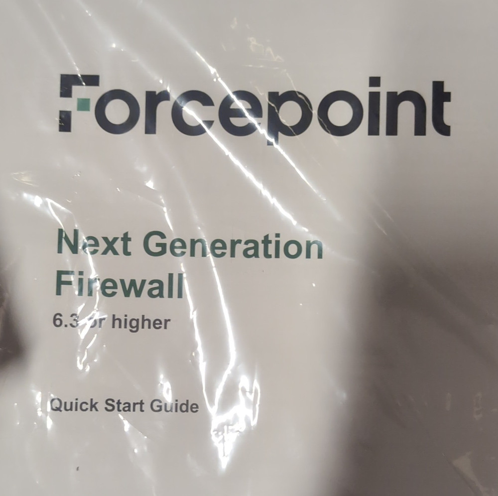 Forcepoint N60 Firewall & VPN Device Next Generation Security w/ Accessories