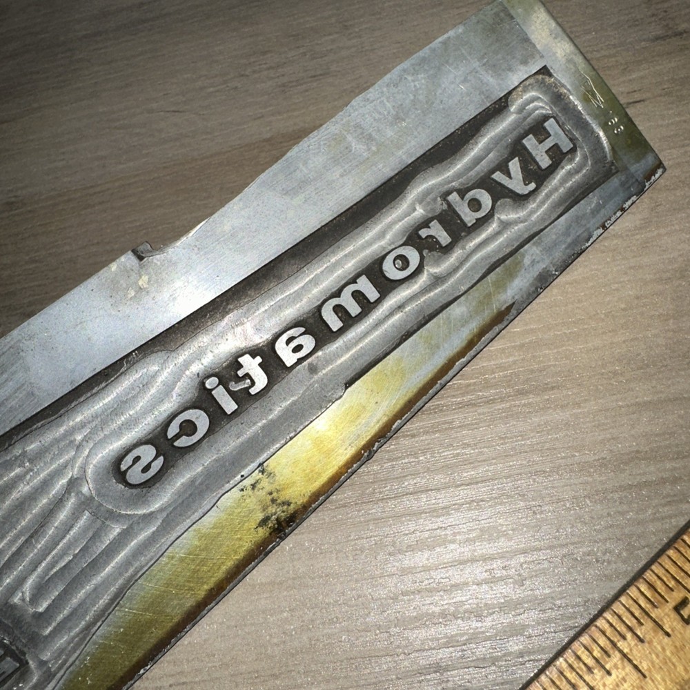 Printing Plate ( Hydromatics Ball Flo )