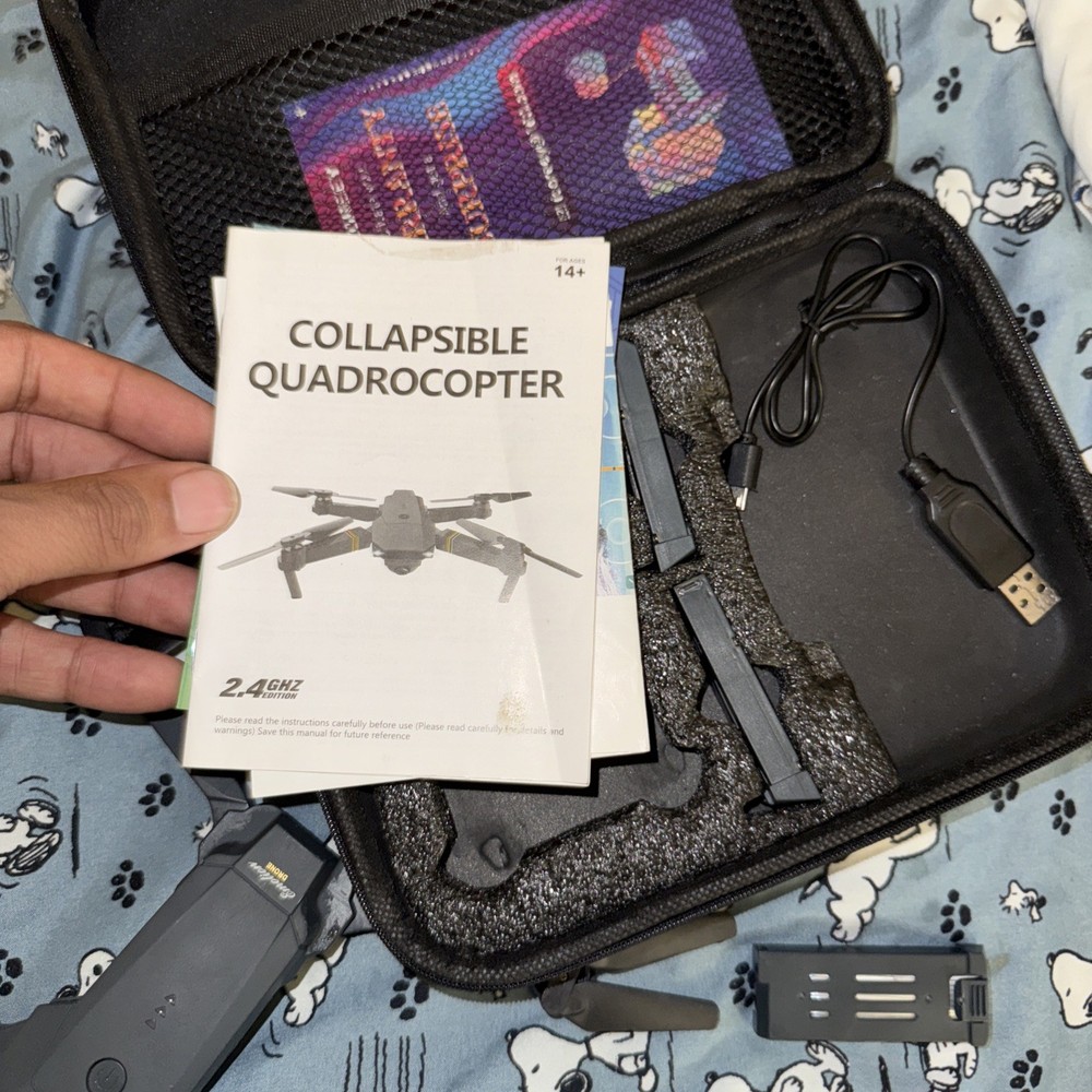 Collapsible quadrocopter