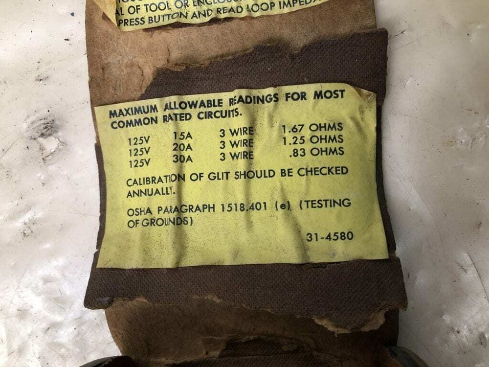 0-25 Loop Impedance Tester 90-130V