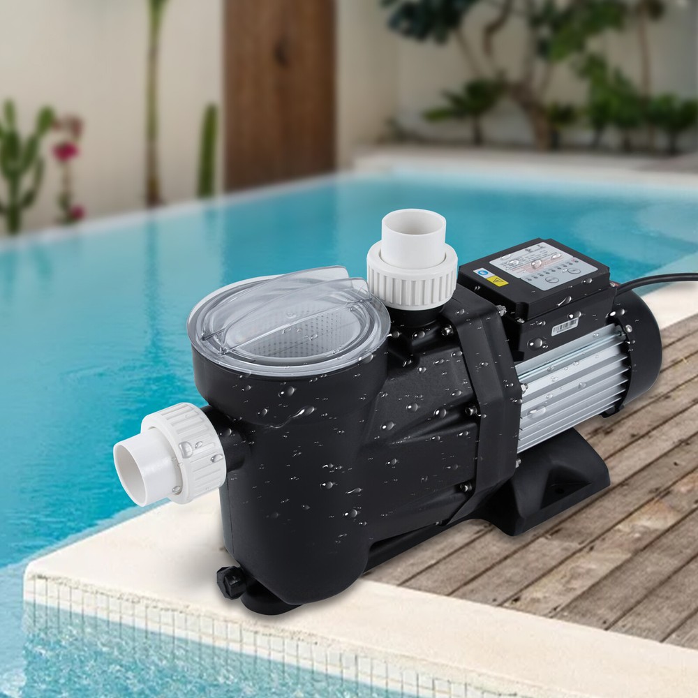 1.5HP Single Speed Pool Pump with Timer, 422.68qt/min Flow Rate, 52ft Lift