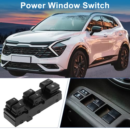 Power Window Switch Front Left Driver Side Window Control Switch for Kia
