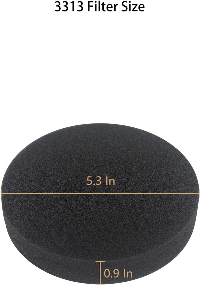 Replacement Filter Compatible with Bissell 3313 PowerForce Helix Bagless