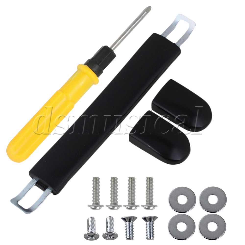 3 Pieces Black Luggage Suitcase Handle Pulls for Repair Replacement 13cm