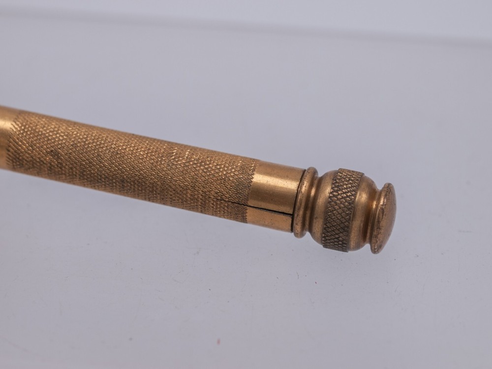 1920s - Gillette Old Type Double Edge Open Comb Razor - Cracked Handle!