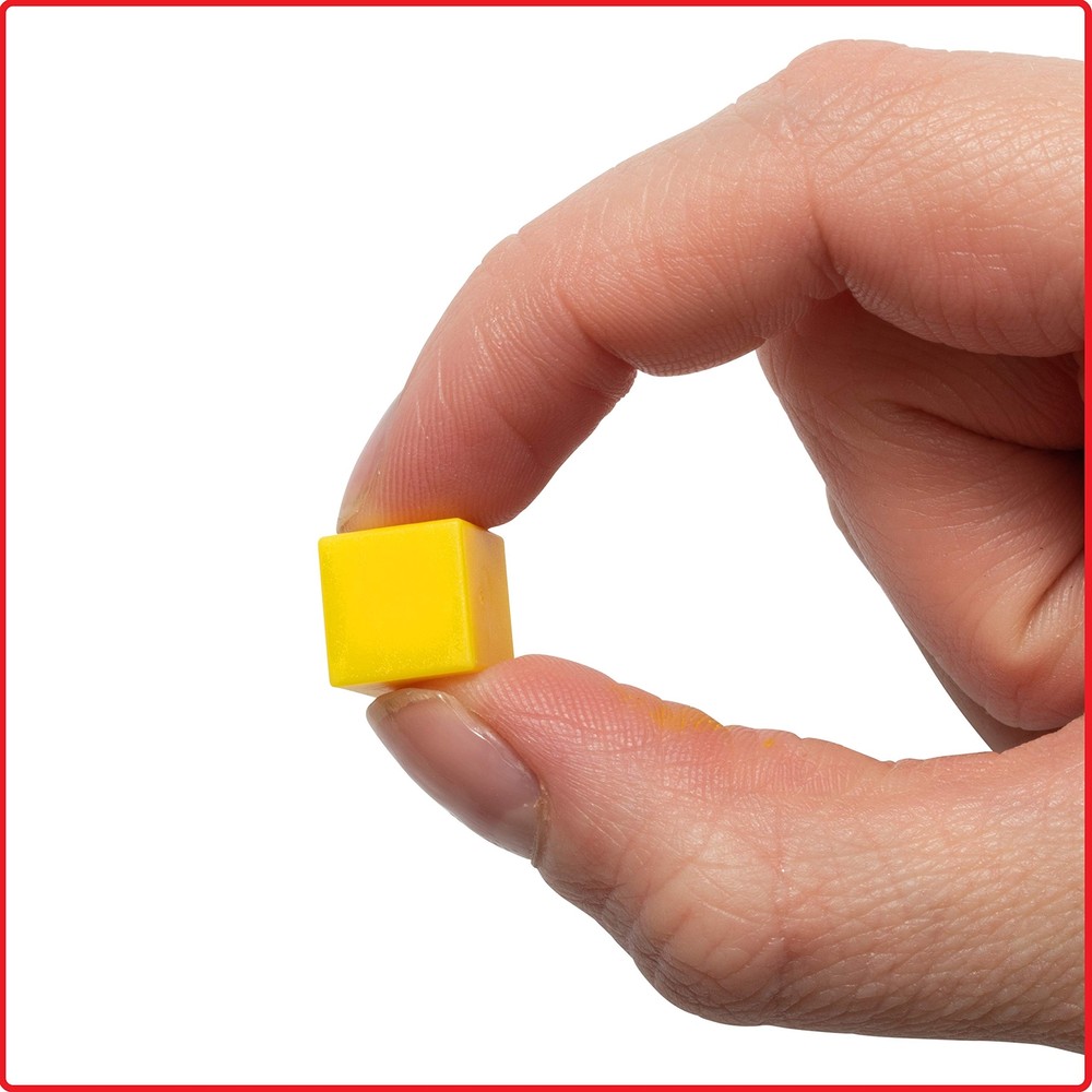 Base Ten Counting Blocks Set for Learning Math Place Value and Decimals