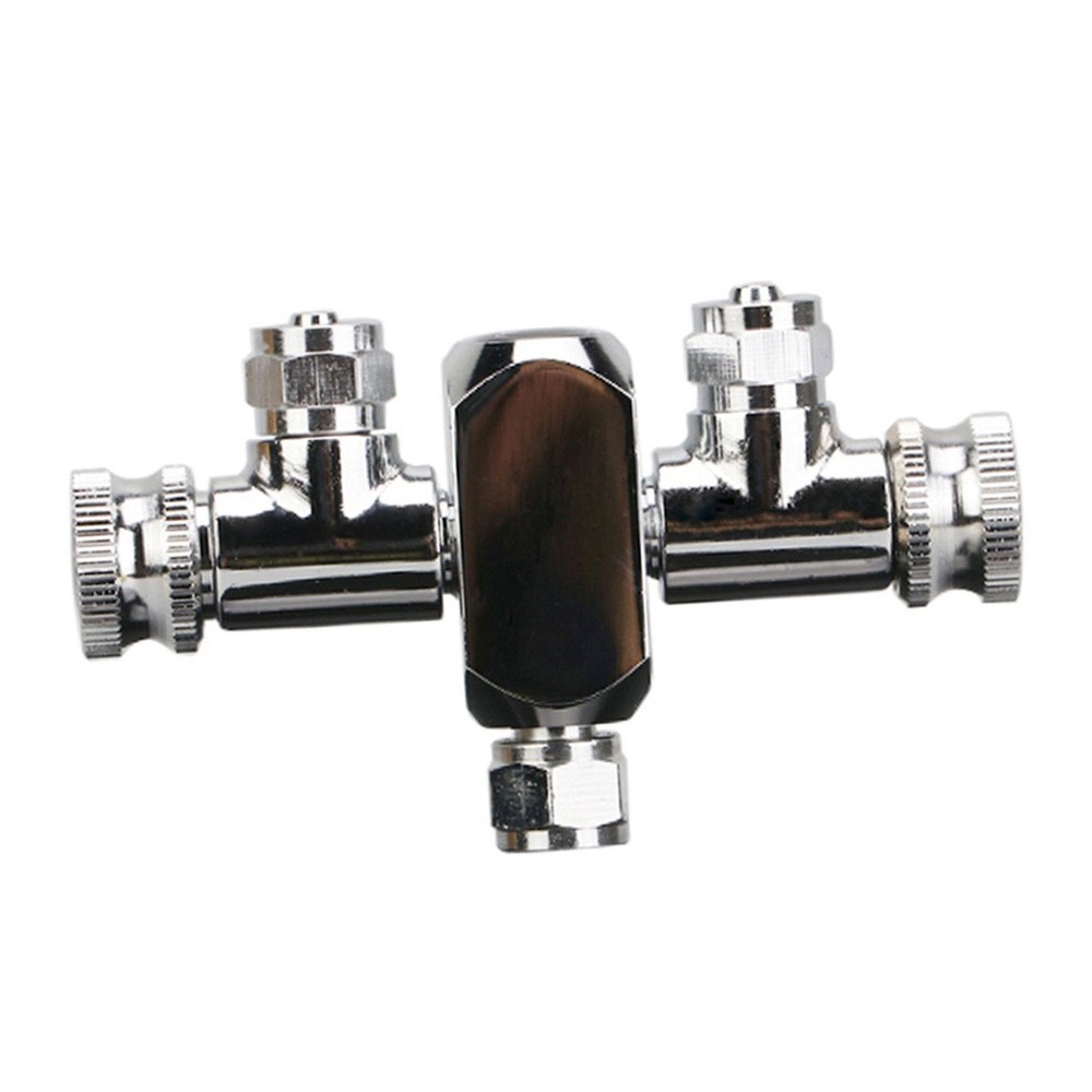 Aquarium CO2 Splitter Regulator Valve 2 Way Distributor Lightweight Compact