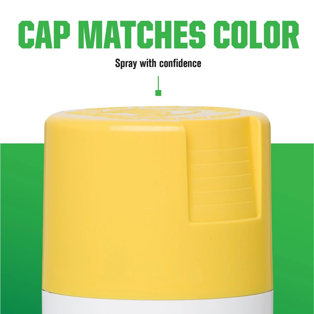 Rust Oleum Farm Implement Paint Yellow Gloss 6 Pack 12oz Spray Coating