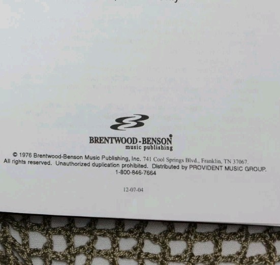 Vintage 1976 Great Gospel Songs And Hymns Red Hardcover Shape Note Edition