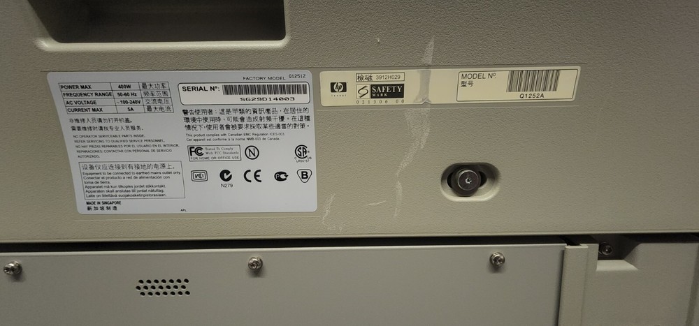 HP Designjet 5500 ps printer (Q1252A) $2500 OBO