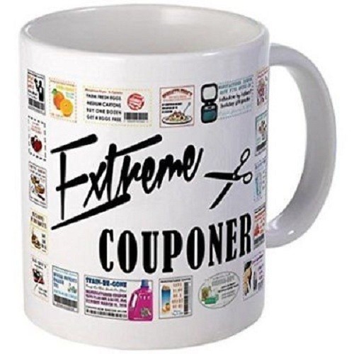 11oz mug EXTREME COUPONER - Printed Ceramic Coffee Tea Cup Gift