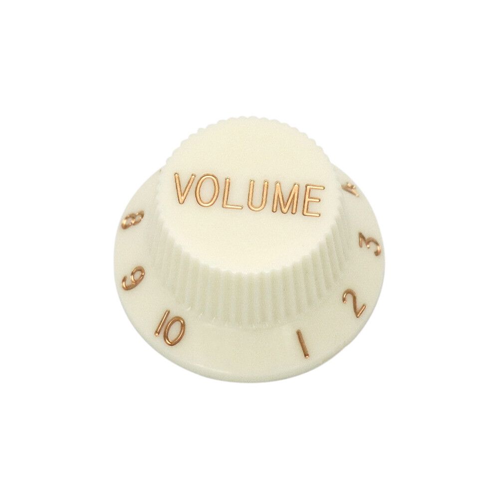 Guitar Speed Knobs 1 Volume 2 Tone Control Knobs for Fender Strat Electric Ivory