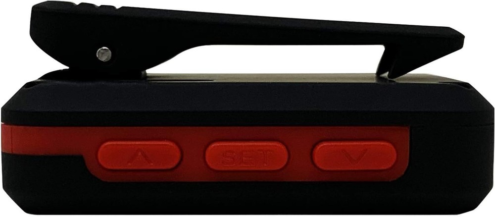 Gymboss Charge Interval Timer and Stopwatch Black / Red