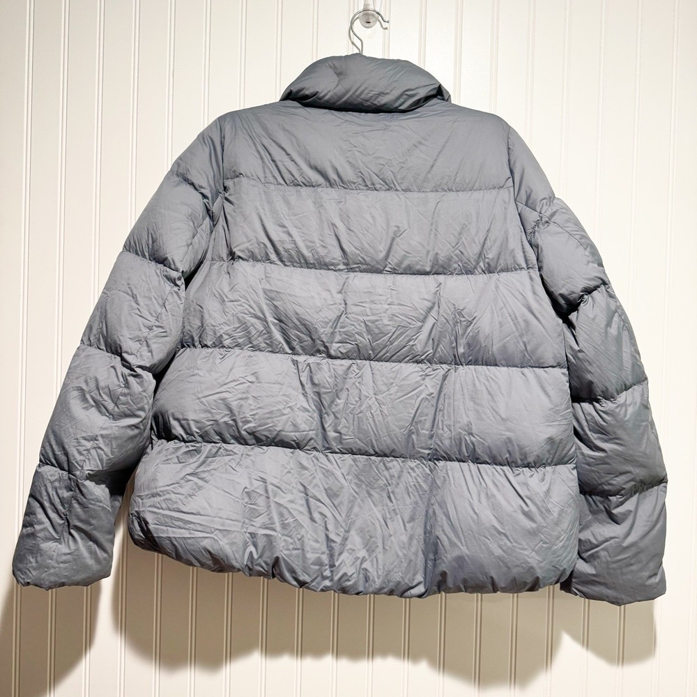 Uniqlo Ultra Lite Down Jacket Blue Gray Size Medium
