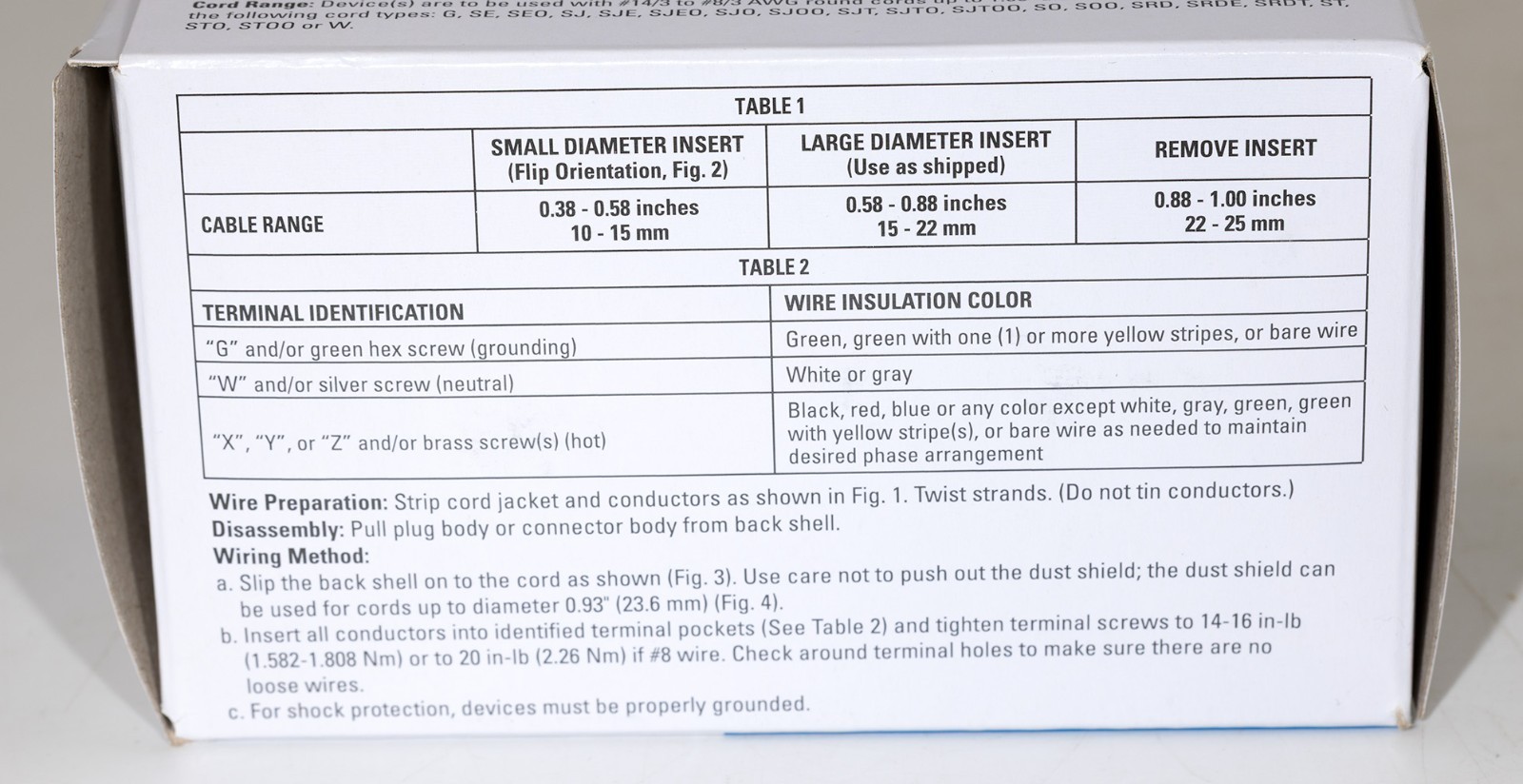 Eaton AHCL520P Industrial Locking Plug NEMA L5-20P 20A 125V 2-Pole 3-Wire
