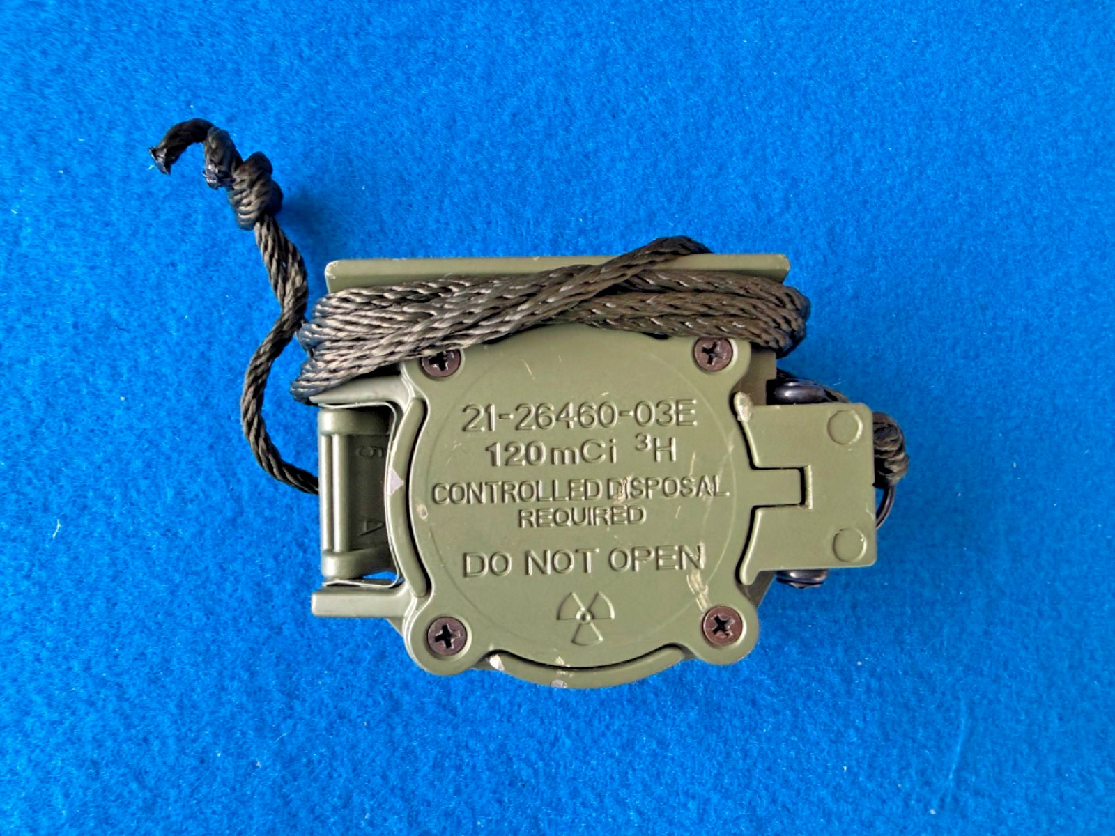 Cammenga Model 3H USGI Military Issue Tritium Lensatic Compass USA Made - OD #1