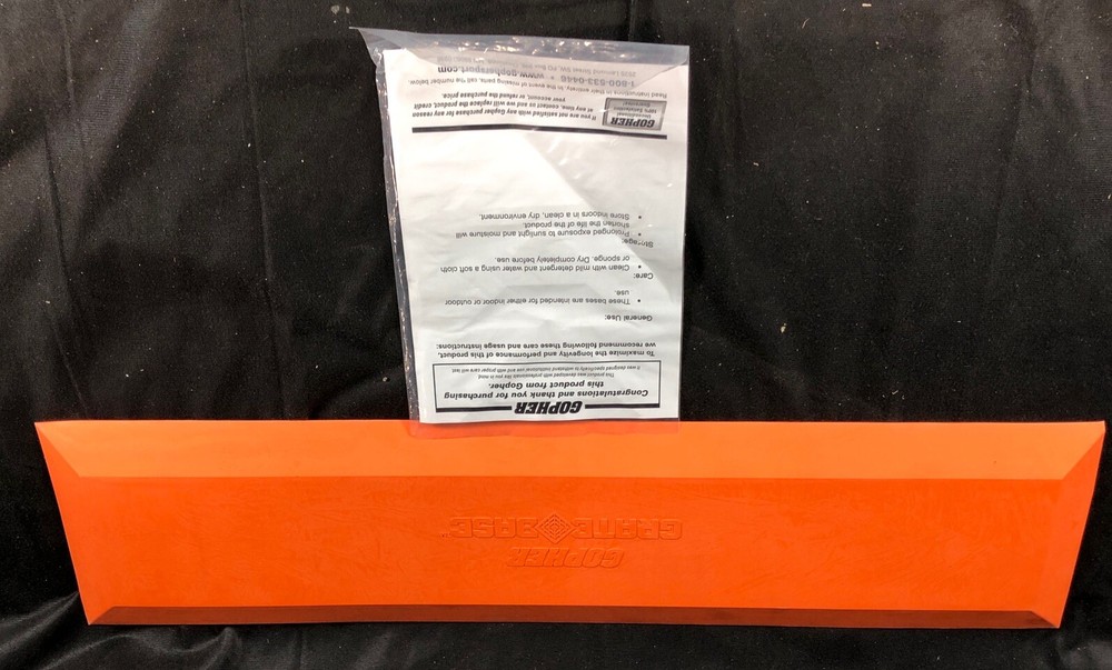 Gopher Gratebase Pitcher Mound Orange 42-585