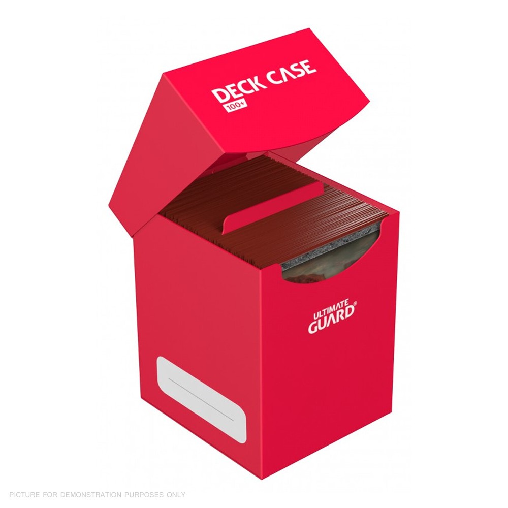 Deck Box Ultimate Guard Deck Case 100+ Standard Size RED