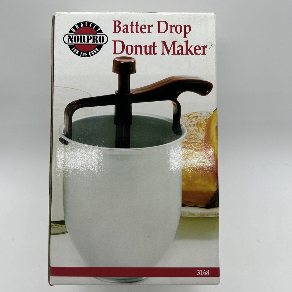 Norpro 3168 Batter Drop Donut Maker New