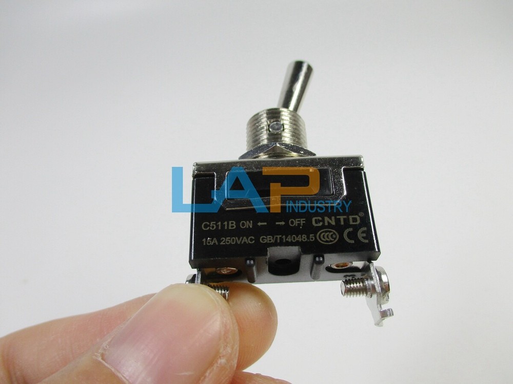 QTY:10 New For CNTD C511B 15A 250VAC Toggle Switch