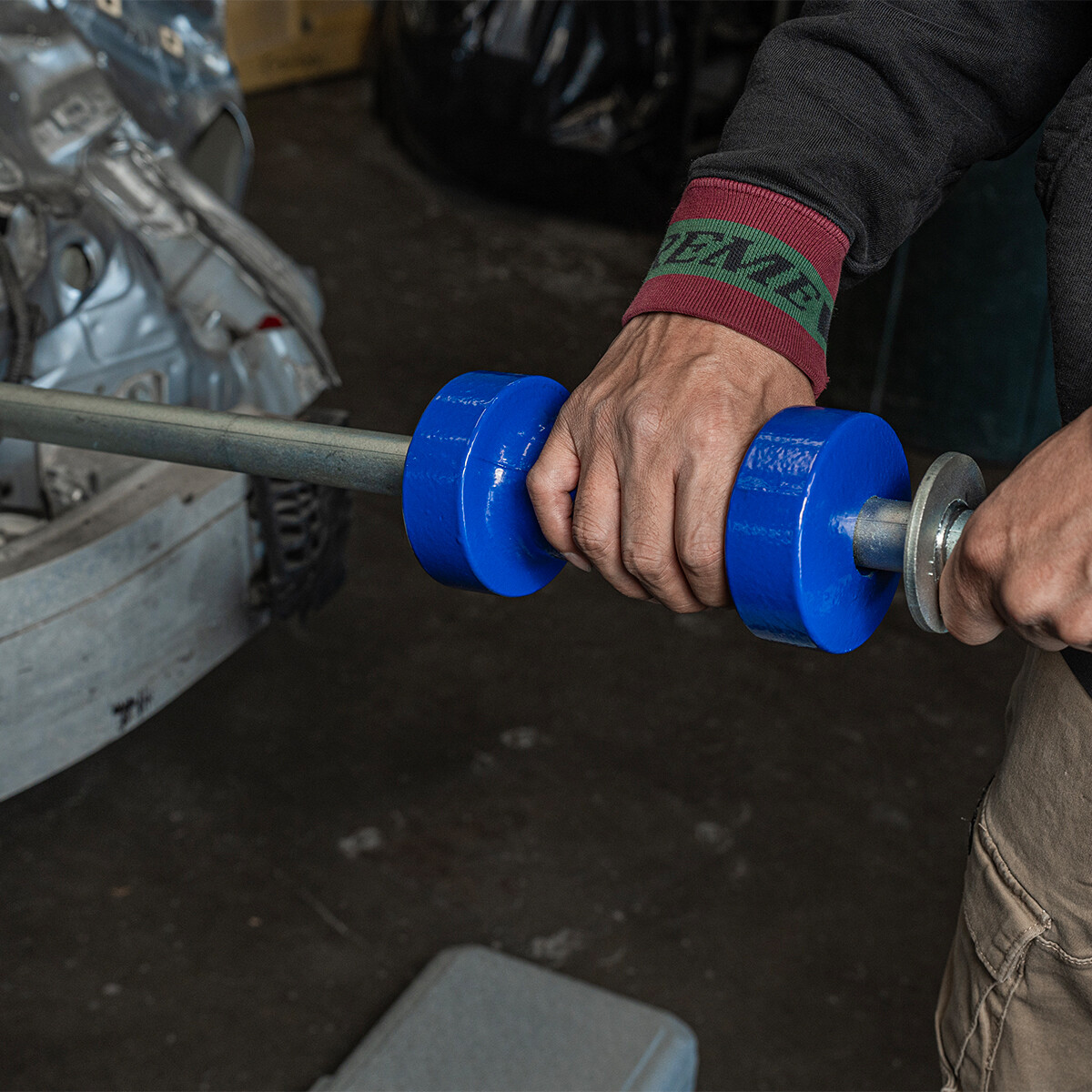 XtremepowerUS Slide Hammer Dent Puller 13LBS Auto Body Dent Repair Bearing Axel