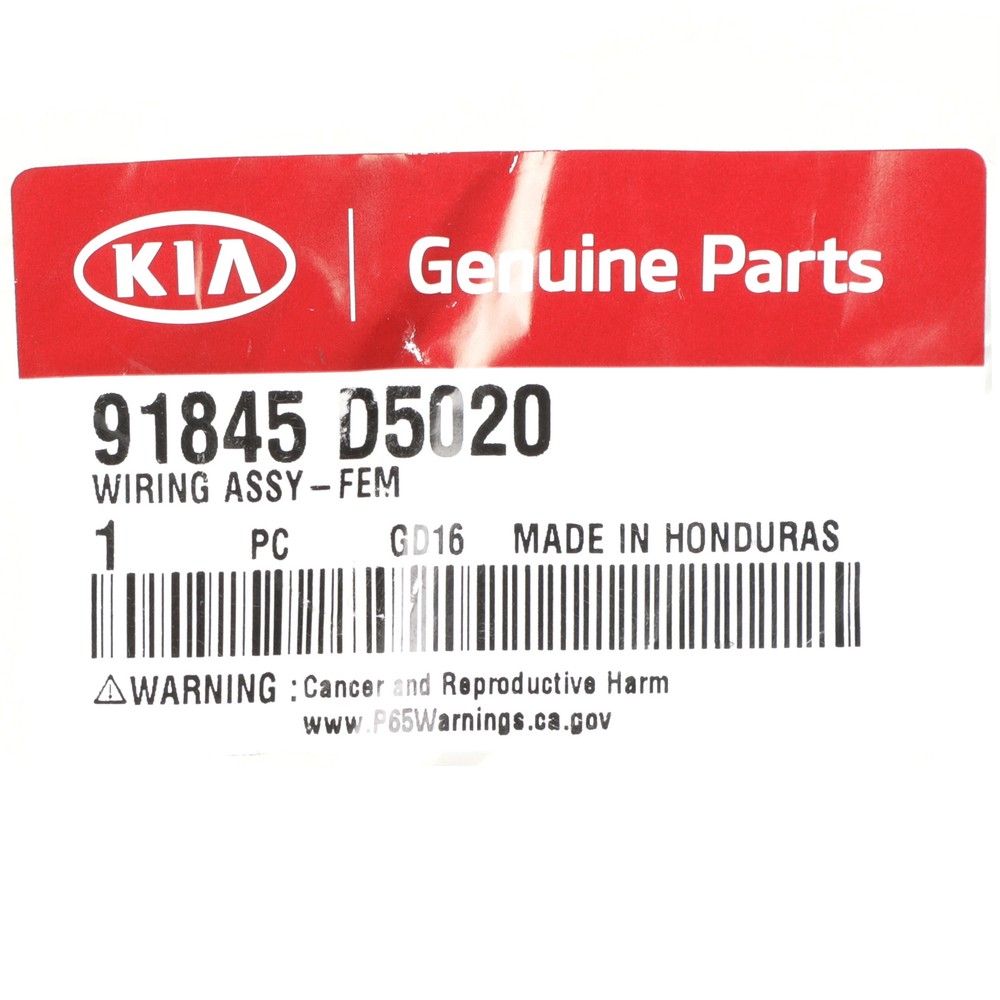 OEM NEW 2019-2020 Kia Optima Wire Harness Assembly 91845-D5020