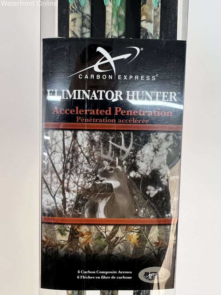 Carbon Express Eliminator Hunter Arrows 6 Pack