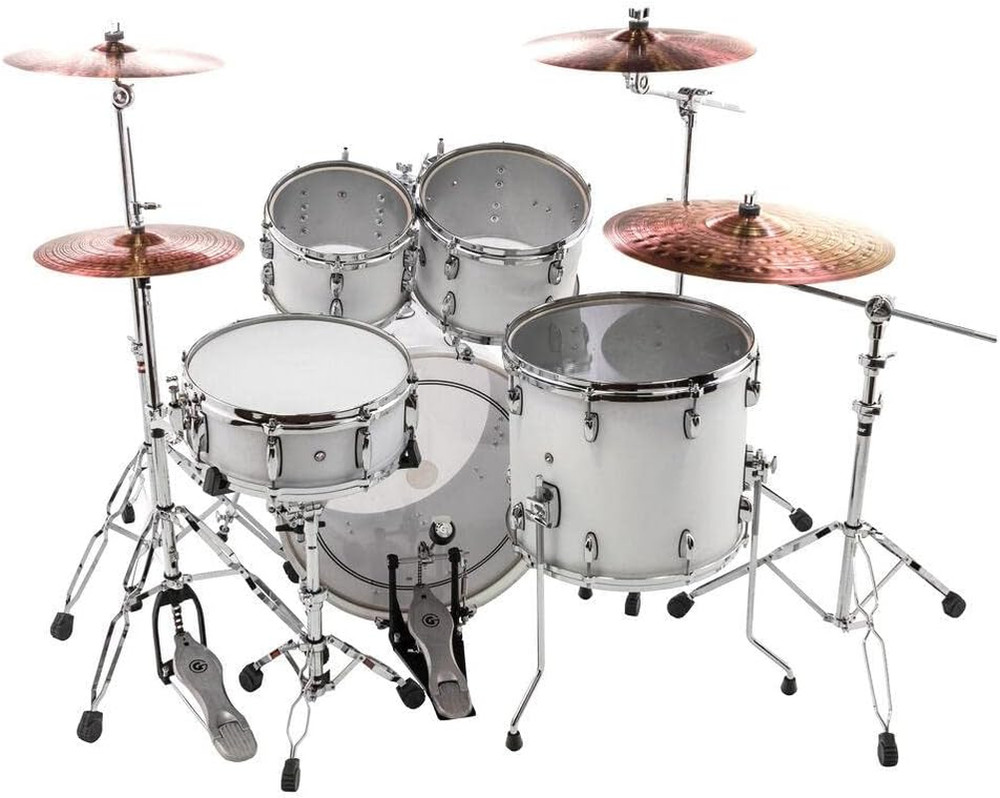 Medium Weight Double Braced Hi-Hat Stand, Percussion Chrome Drum Set Hardware, f