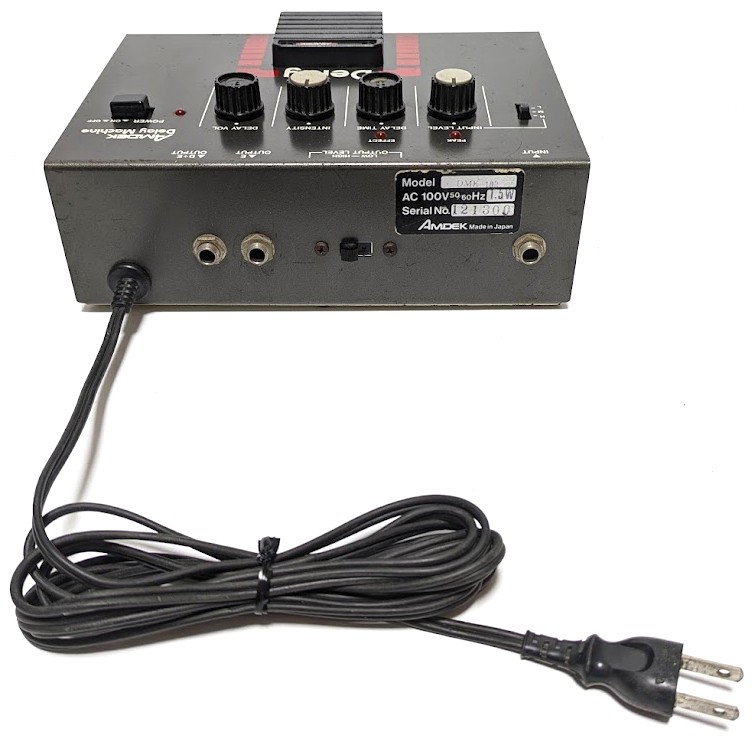Amdek Dmk-100 Analog Delay Machine Effector No.y1007