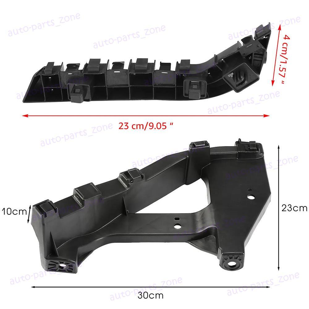 Set For CIVIC Sedan 2016-2021 Front Bumper & Headlight Support Retainer Brackets