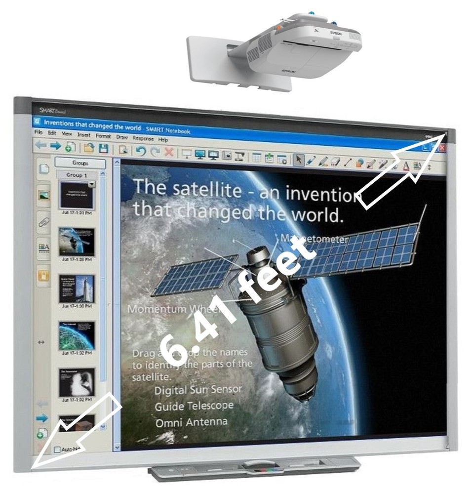 Interactive Whiteboard for Immersive Learning Experience