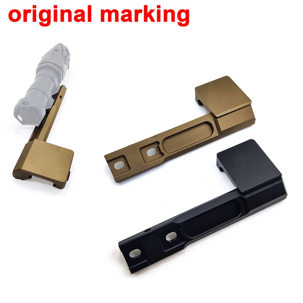Offset Mount Adaptive Long Bar Light Base for M300 M600 Light Keymod Rail Mount