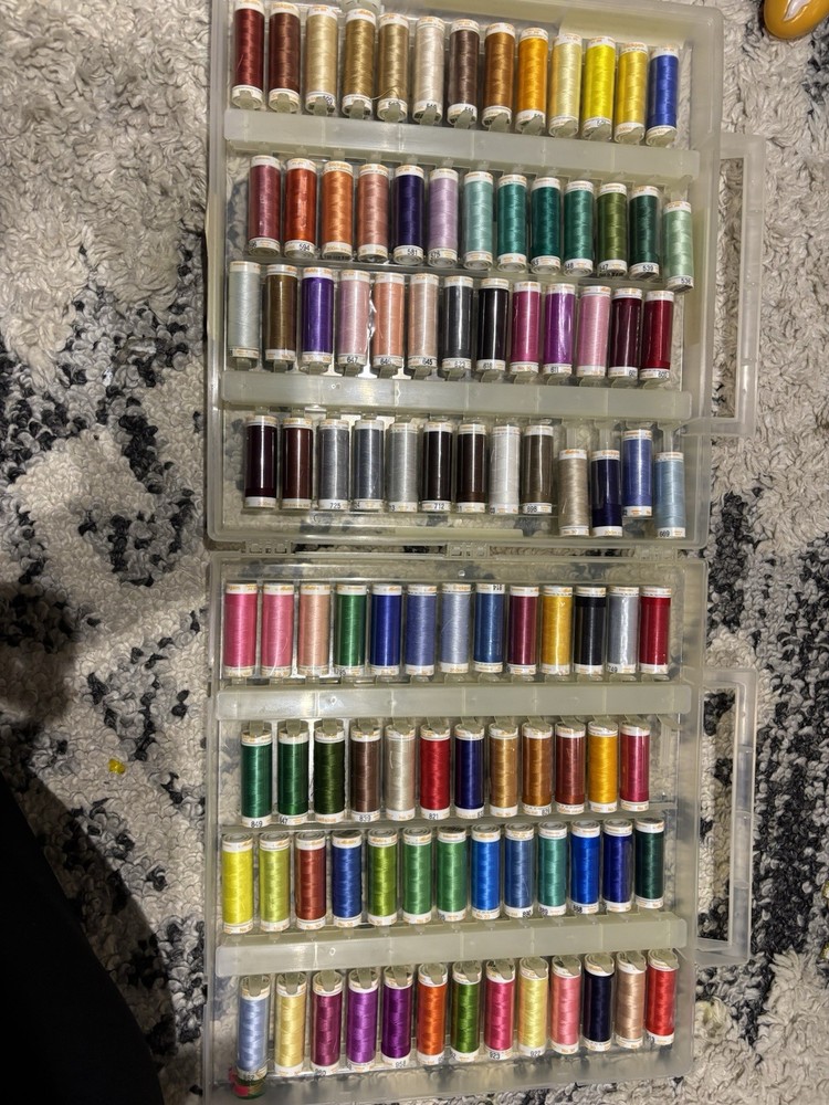 Sulky Embroidery Thread And Sulky Cases