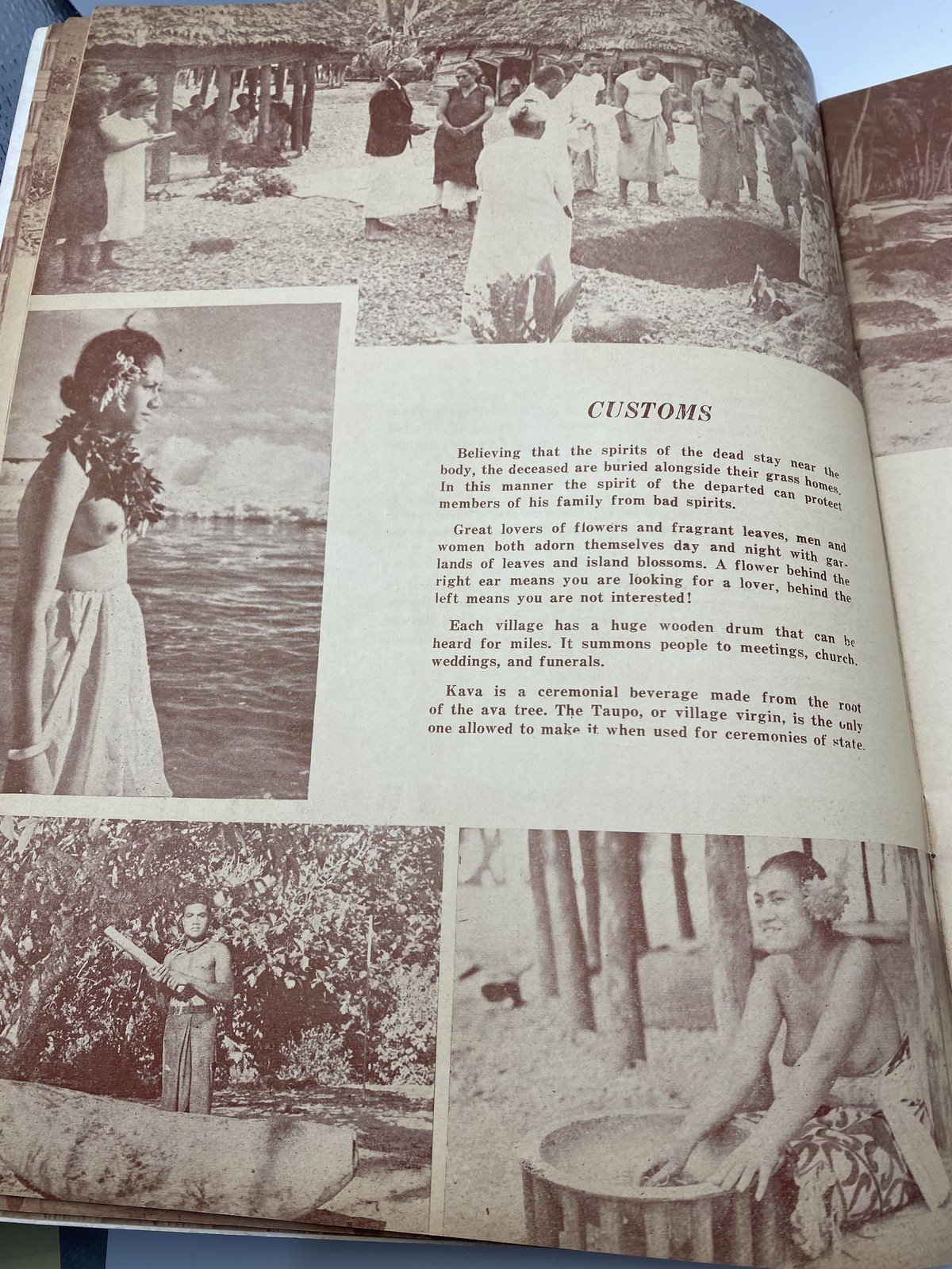 1943 People of the Pacific Book South Sea Scotty WWII Era Ethnographic