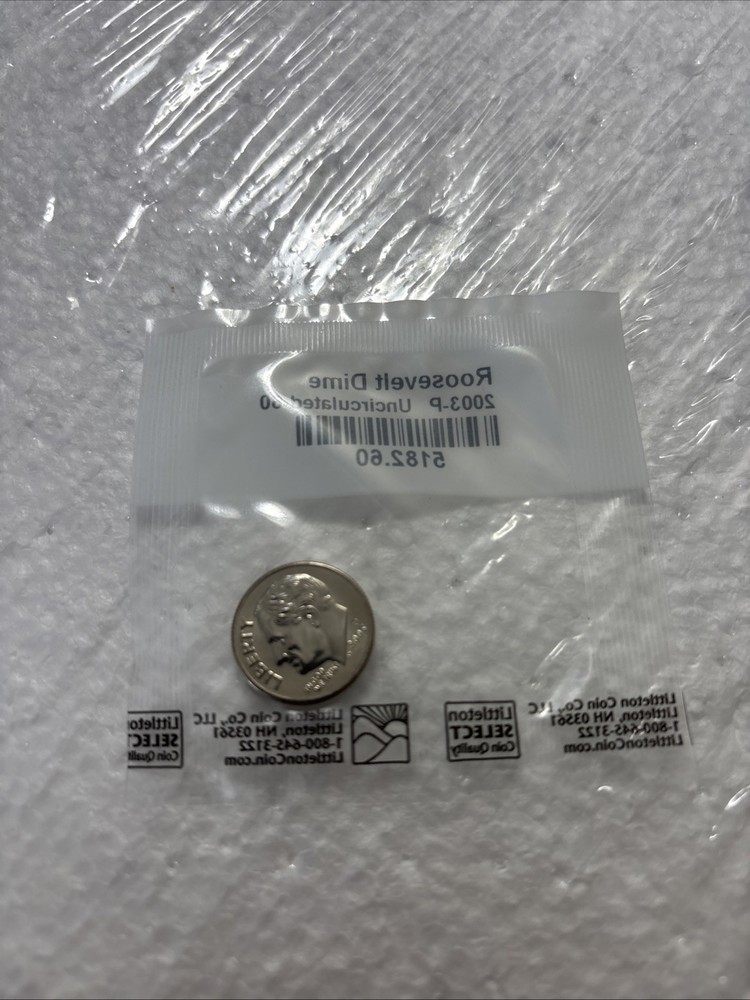 Roosevelt Dime 2003-P Uncirculated-60