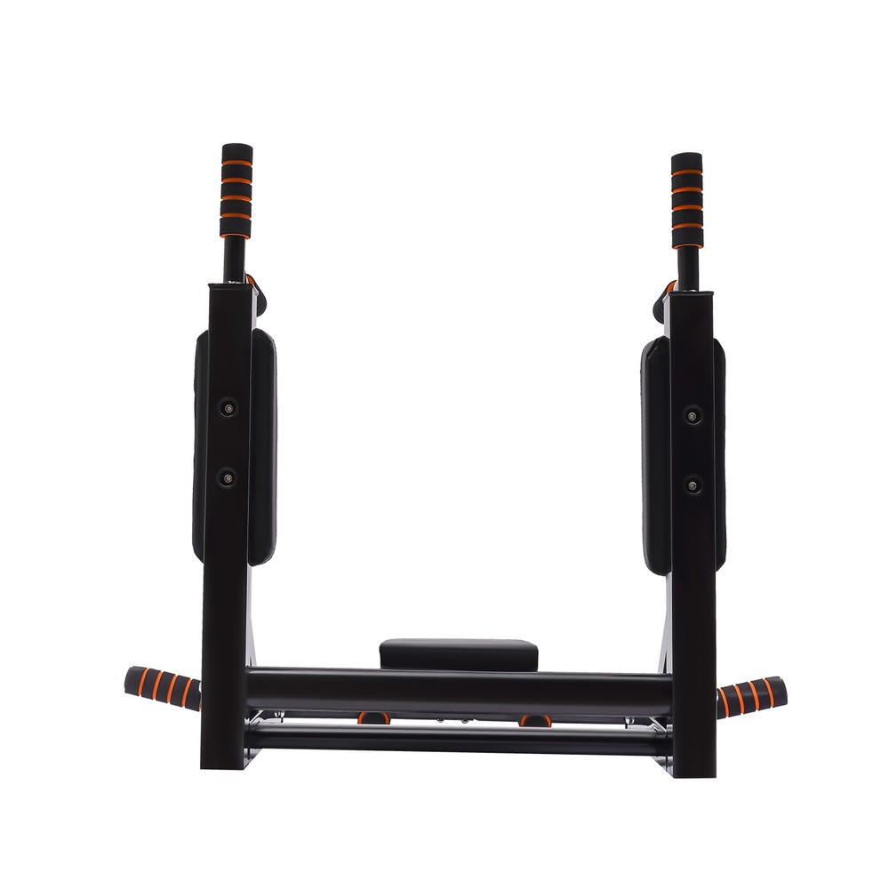 Pull Up Bar Wall Mounted Raise Dip Station Vertical Knee Exercise Equipment Home