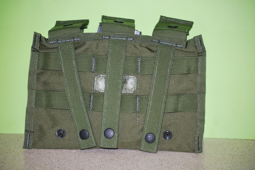 Molle 3 Mag Pouch - OD Green - New