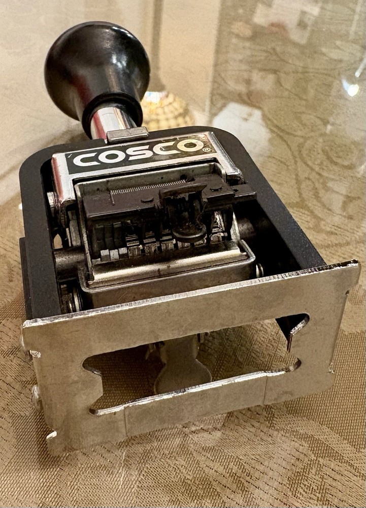 Cosco Automatic Numbering Machine, C-51, 7 Stamp Only