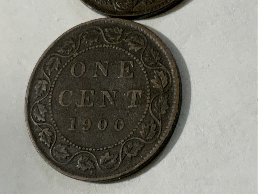 1858-1920 Canada Large Cent Collection, 40 Coins