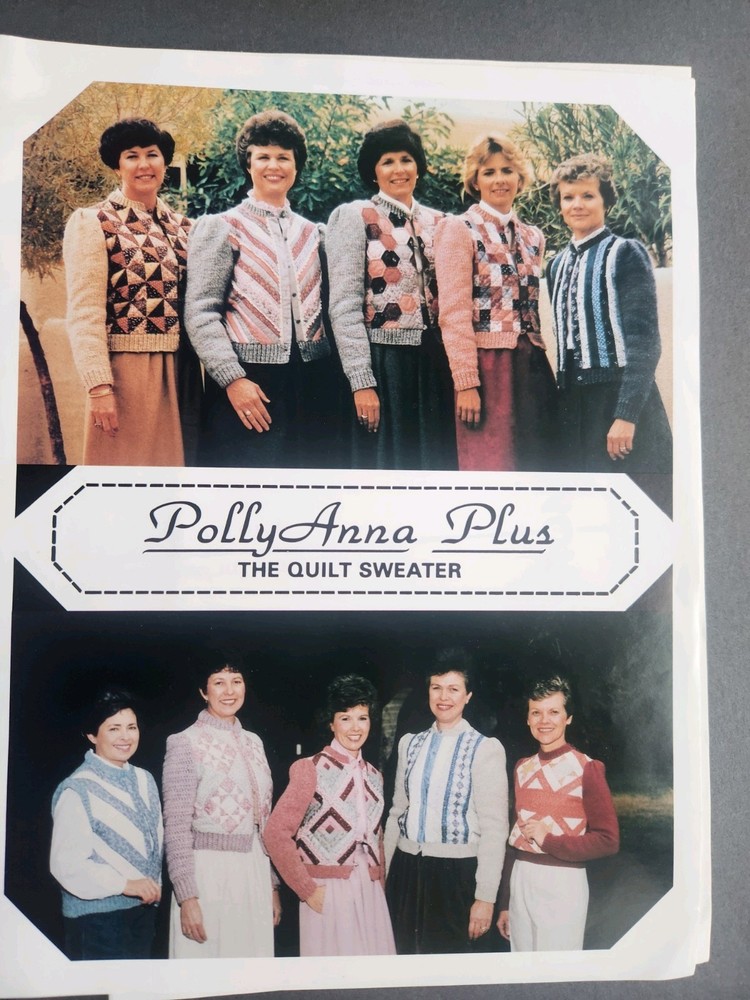 Polly Anna Plus The Quilt Sweater Pattern