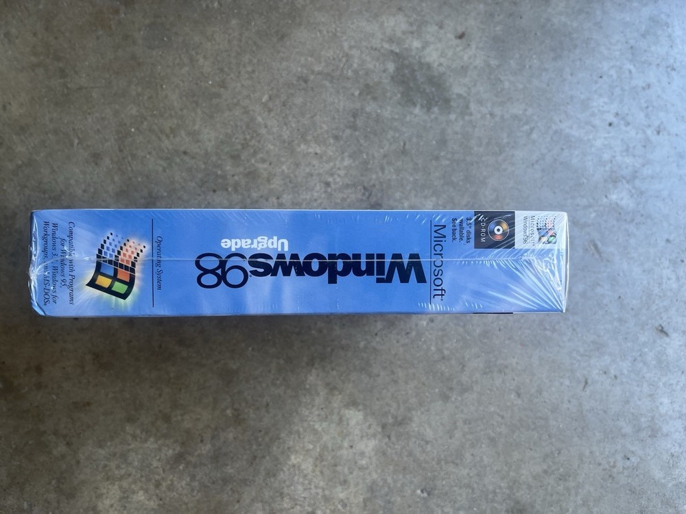 Microsoft Windows 98 Upgrade CD-ROM Standard Operating System Software