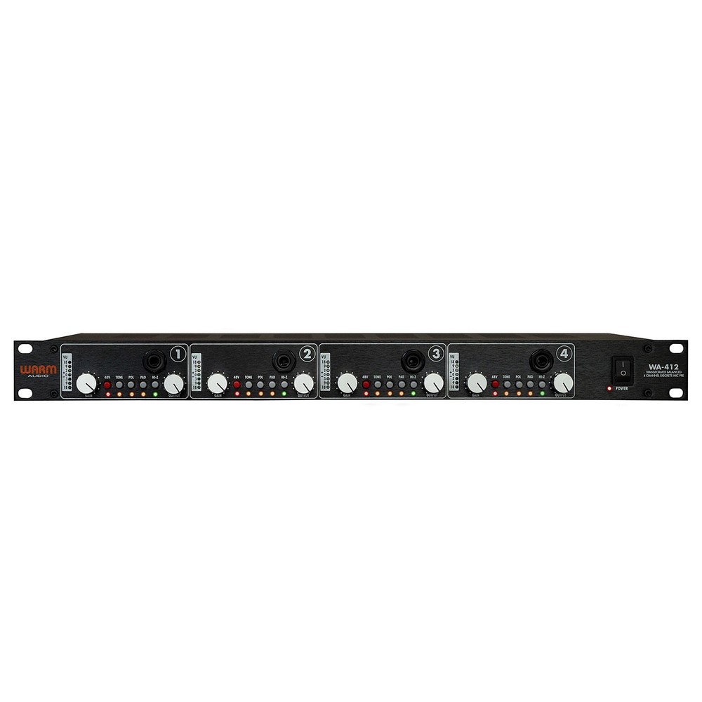 Warm Audio WA-412 4-Channel Preamp
